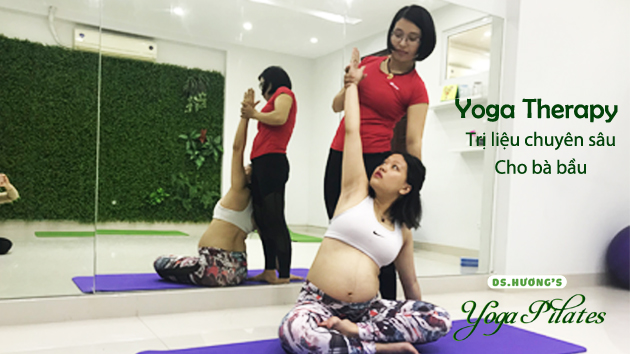Yoga Pilates trị liệu cho bà bầu